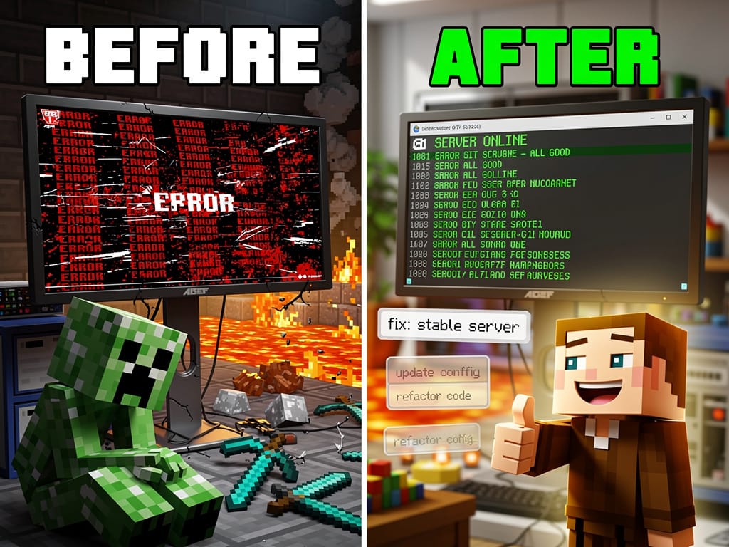 GitOps for Minecraft: Making your two-week minecraft phase more organized